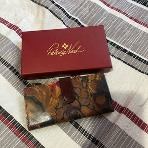Patricia Nash Floral Leather Card Holder